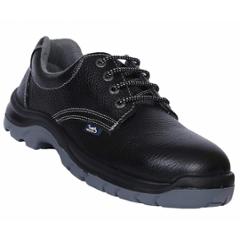 Allen Cooper AC-1419 Black Antistatic Steel Toe Safety Shoes, Size: 6
