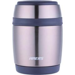 Haers 380ml Stainless Steel Gold Thermal Food Jar, HTH-380-GLD