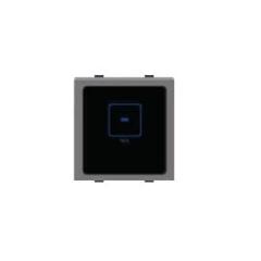 Polycab Levana 16A 2 Module Magnesium Grey IR Touch Screen Switch with Indicator, SLV1400502