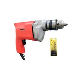Cheston 10mm 350W Powerful Drill Machine with 5 Pieces Wall Bits