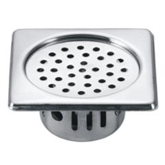 Drizzle 5x5 Inch Square Chrome Finished Stainless Steel Anti Cockroach Trap