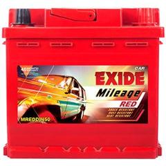 Exide Mileage 12V 50Ah Left Layout Battery, MREDDIN50