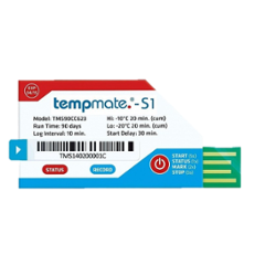 Tempmate S1 Single Use Temperature Data Logger
