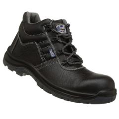 Allen Cooper AC-1266 Electric Shock Resistant Black Safety Shoes, Size: 6
