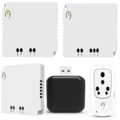 KIOT Nexa 3 Switch, 2 Switch, 1 Smart IR Remote, 1 Switch + 1 Fan & 1 Heavy Duty Plug Premium Room Package