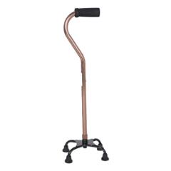 Hero Mediva Aluminium Semi S Shape Cane with Broad Base, MHL-2013