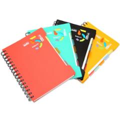 Solo 300 Pages 5 Subjects Note Book, NA554, Size: A5 (Pack of 2)