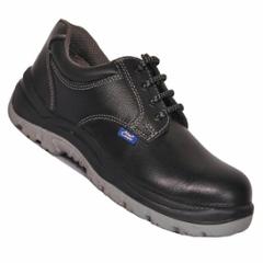 Allen Cooper AC 1102 Antistatic Steel Toe Black & Grey Safety Shoes, Size: 5