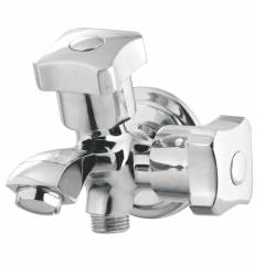Apree Ston Silver Brass 2 in 1 Bibcock