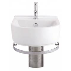 Cotto SC-0286 BETA Vanity Wash Basin with Chrome Frame