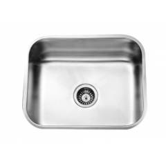 Jayna Spartan SB-05 Glossy Sink Without Border, Size: 25 x 19 in