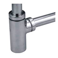 Dazzle Flora Pipe Bottle Trap, BT-2856, Size: 12 in