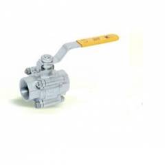Sap Investment Casting CF8 1PC Screwed Ends Full Bore Ball Valve 40 mm