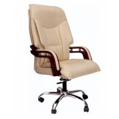 VJ Primeus Executive High Back Chair, Colour: Cream