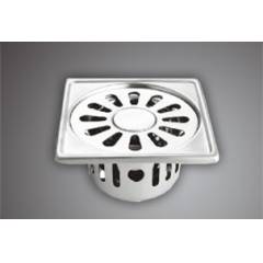 Jayna Premium PSB 127 Anti-Scratch Floor Drain, Size: 127 x 127 mm