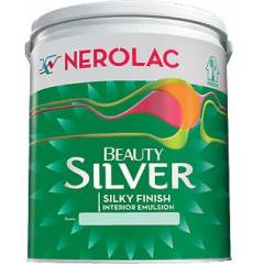Nerolac Beauty Silver Paint,White-1L