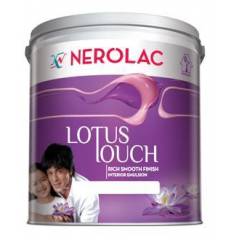 Nerolac Lotus Touch Paint,White-10L