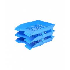 Omega Assorted Colour Elite Office Trays, OM-1755