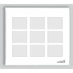 Cornetto Rozy 18 Module Plate 9x8, 570 (Pack of 10)