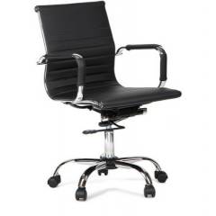 R P Enterprises Sleek Medium Back Office Chair, Dimensions: 45x48x60 cm