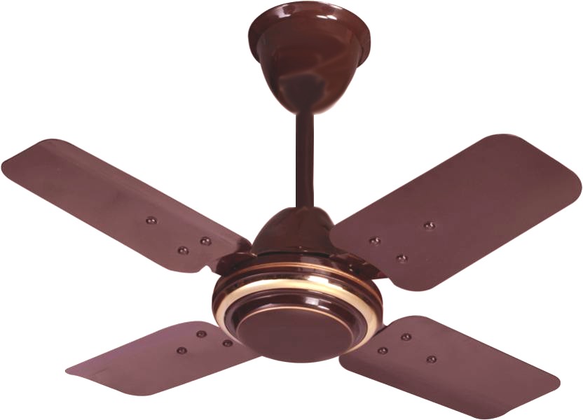 Buy Brudo 24 Inch 4 Blade High Speed Brown Ceiling Fan