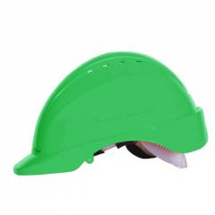 Saviour Green Freedom HDPE Helmet With Ratchet, HPSAV-F-SS1-G