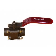 Flowlink 2.1/2 Inch I.C. Three Pice Ball Valve S/E, 304