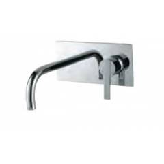Jaquar Full Gold Fonte Exposed Part Kit Of Single Lever Wall Mounted Basin Mixer , FON-40233K