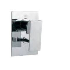 Jaquar Full Gold Kubix-F Single Lever Three Inlet Divertor Exposed Parts, KUB-35193FK