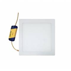 Shelton 18W White Square LED Slim Ceiling Panel Light