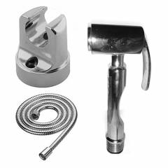 OjOrey Prime Slik Brass Health Faucet with SS Tube & Wall Hook (Pack of 6)