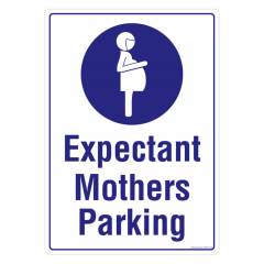 Safety Sign Store Expectant Mother Parking Sign Board, GS508-A4V-01