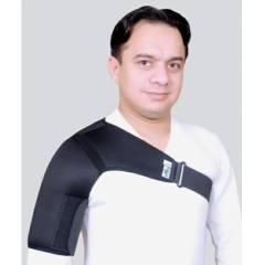 Hiakan HI N1006 Premium Black Universal Shoulder Support Belt