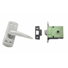 Atom 811 Stainless Steel Chrome Plated Universal Baby Latch Set