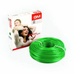 GM 1.5 Sq mm 90m Green FR Modular Wire, 7003
