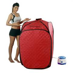 Kawachi I65 Four Layer Fabric Personal Home Therapeutic Portable Steam Quadra Spa Bath