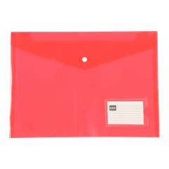 Saya SY259P Tr-Red Clear Bag Executive, Weight: 86 g