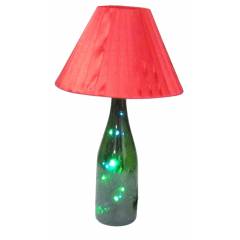 Aadhya Creations Wine LED With Red Shade Table Lamp, AC13BL060A