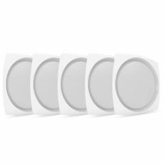Corvi Flat 8Q 20W Warm White Dimmable LED Panel Light (Pack of 5)