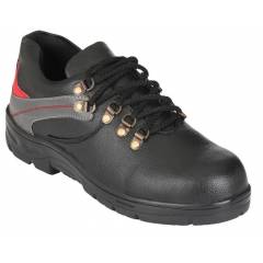 Udenchi LS510 Steel Toe Black Safety Shoes, Size: 7