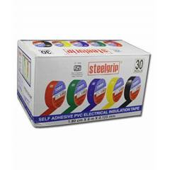 Steelgrip Self Adhesive Blue PVC Electrical Insulation Tape (Pack of 60)