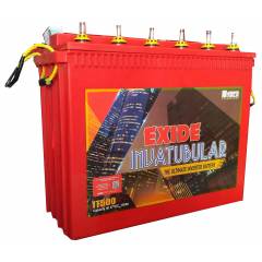 Exide 150Ah 12V Invatubular Battery, IT500