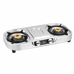 Padmini CS-207 2 Burner Gas Stove with Dip Tray