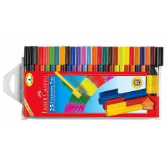 Faber-Castell Connector Pen Set, 153025 (Pack of 25)