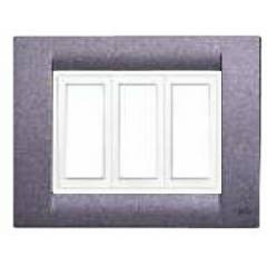 Benlo 3 Module Midnight Blue Vesta Combination Plates, BS M1703 (Pack of 20)