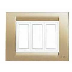 Benlo 3 Module Silk Vesta Combination Plates, BS M1703 (Pack of 20)