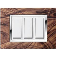 B-Five Zion 6 Module Cover Plate, B-065Z (Pack of 10)