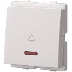 Polycab Selene 6A Bell Push With Indicator (Pack of 10)