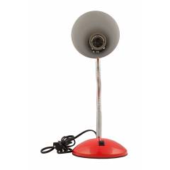 Glow Fixtures Red & White Adjustable Study Table Lamp without Bulb, TL232I03-SPL