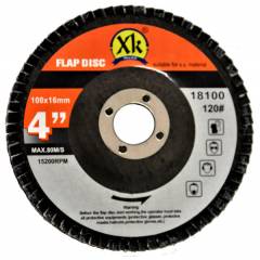 Xtra-Kut 100mm 120 Grit Flap Disc (Pack of 20)
